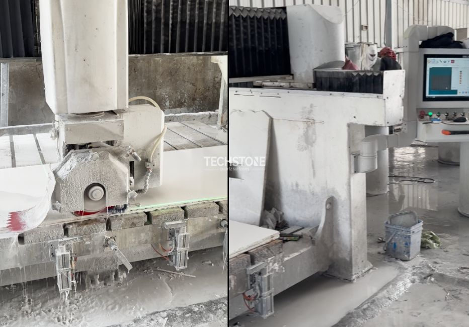 Prefab Quartz Countertop Cut-to-size lines